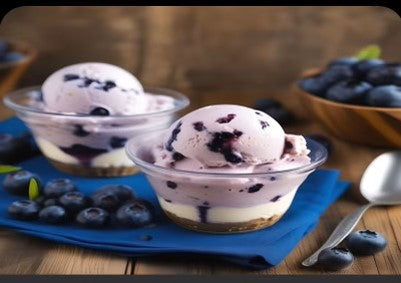 Blueberry Cheesecake Ice Cream